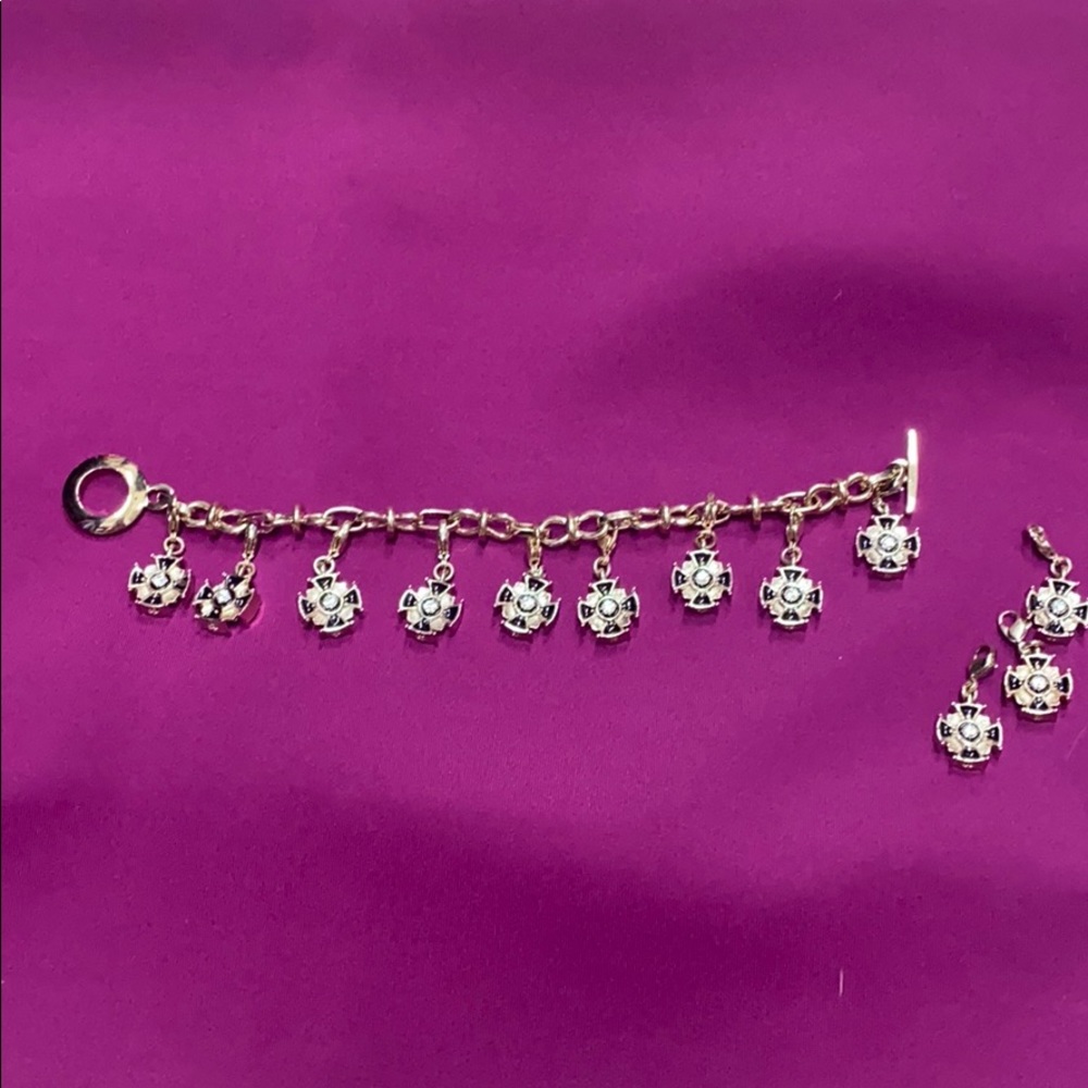 ST. JOHN CHARM BRACELET BY MARIE GRAY -RARE FIND